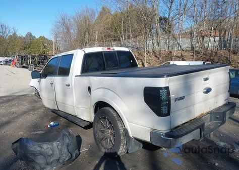 2012 Ford F-150 Lariat from USA, damaged, VIN 1FTFW1EF2CFB56862